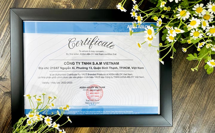 Khóa điện tử S.A.M VIETNAM - SamSmartLock