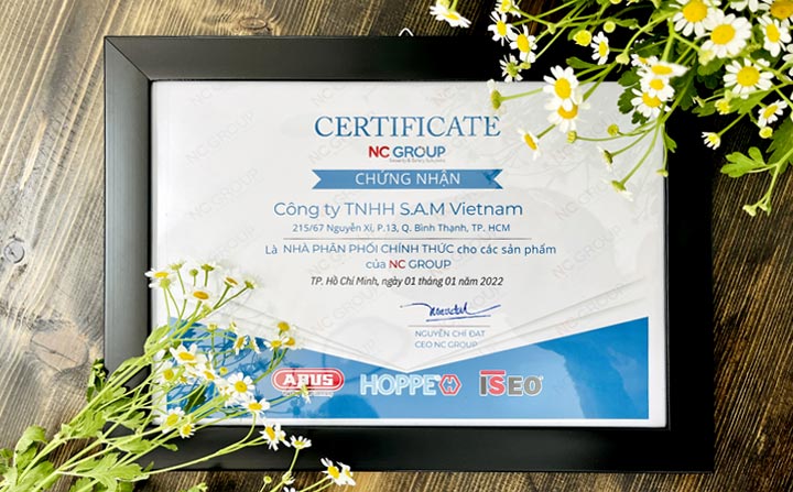 Khóa điện tử S.A.M VIETNAM - SamSmartLock