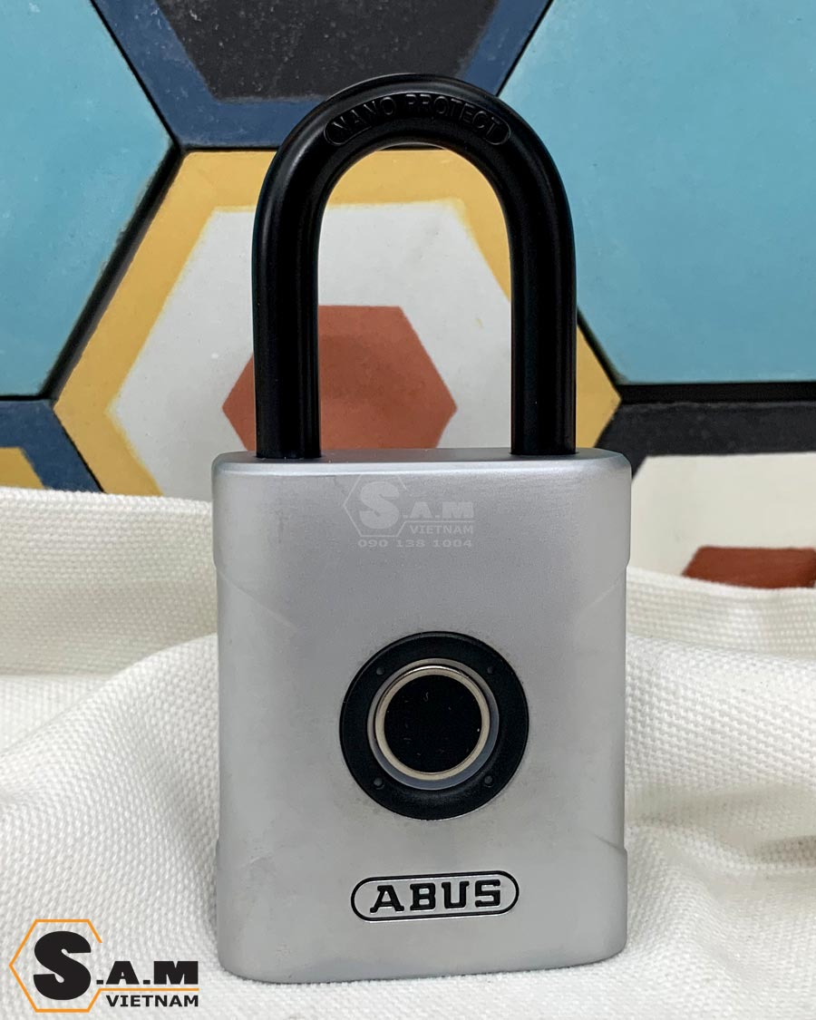 Hình ảnh thực tế khóa bấm vân tay Abus Touch 57/50