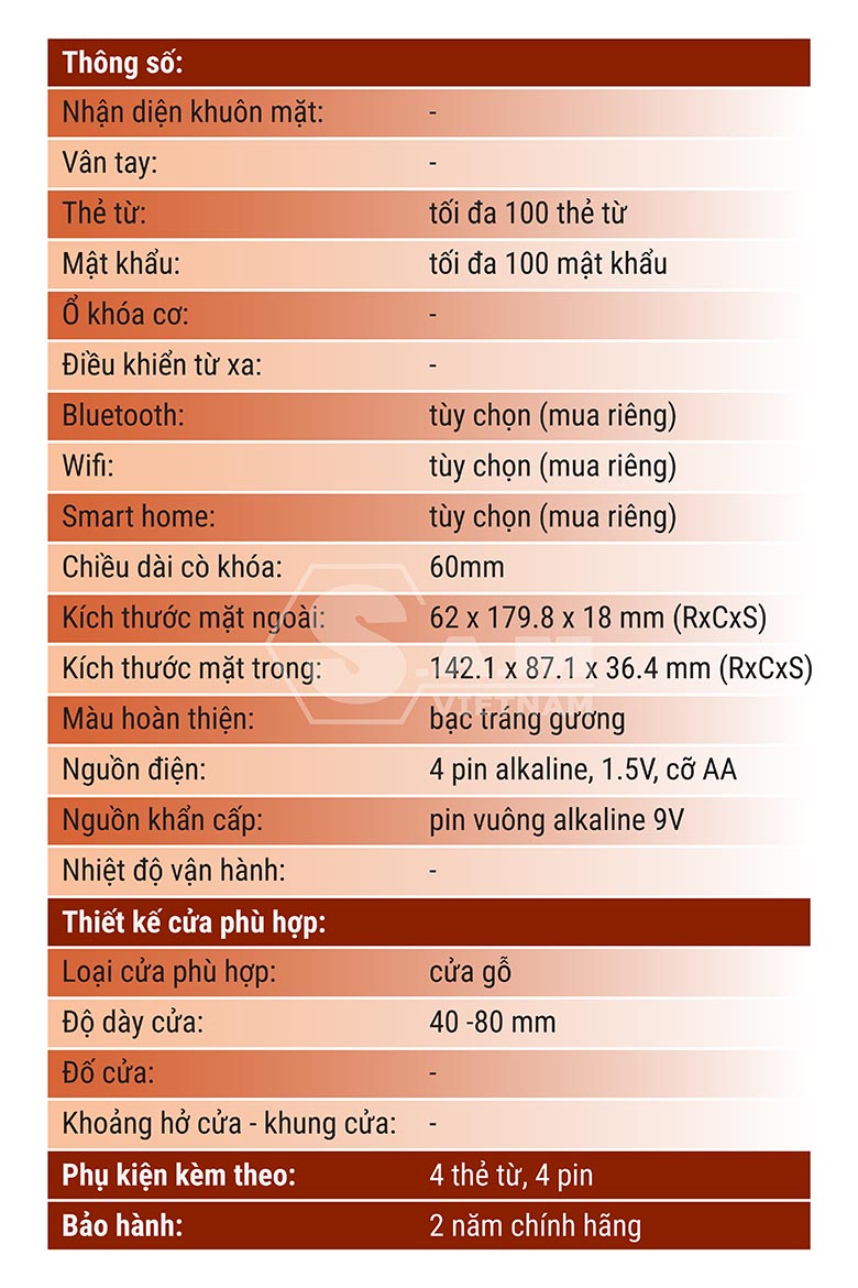 Khóa điện tử Yale J20A Khóa điện tử Yale J20A