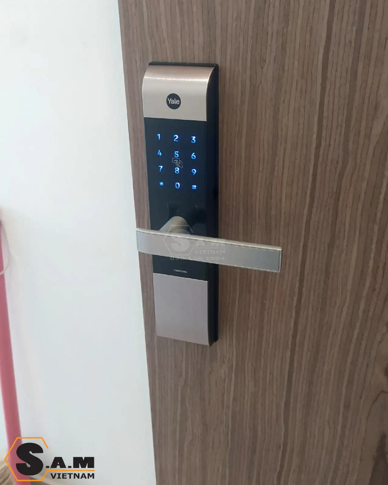 Lắp đặt khóa điện tử Yale YDM3109A SIL tại Căn hộ City Garden