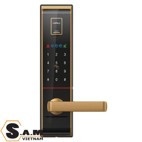 Khoá điện tử Hafele EL9000-TCS vàng