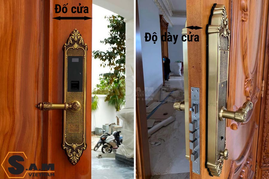 Độ dày và độ rộng đố cửa