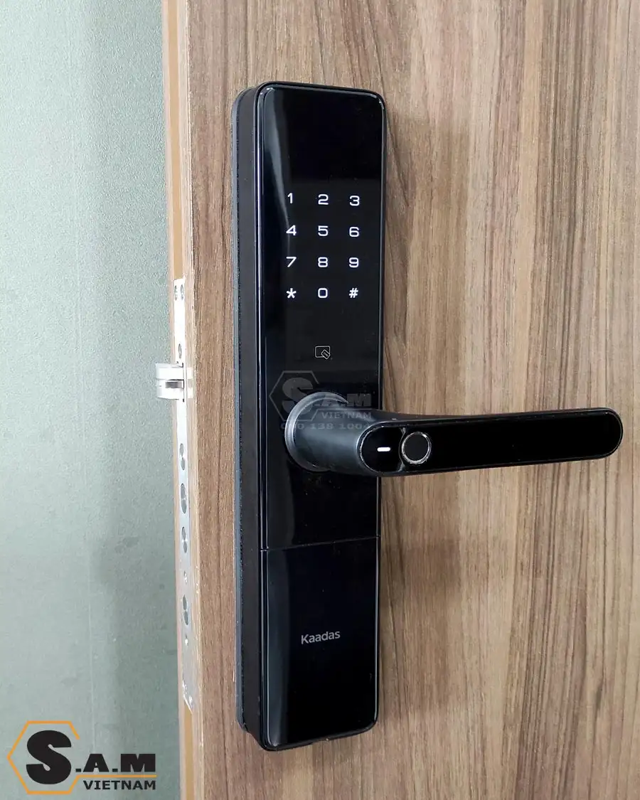 Lắp đặt khóa Kaadas S500-C Black