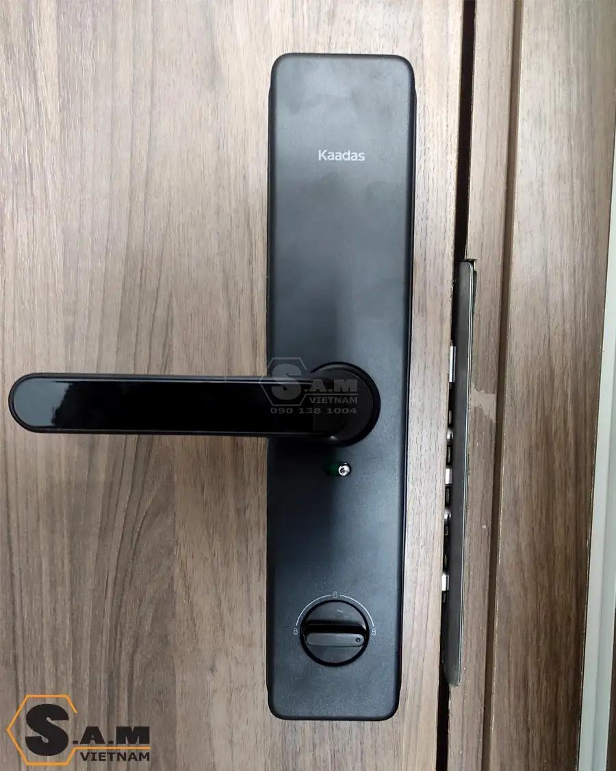 Lắp đặt khóa Kaadas S500-C đen