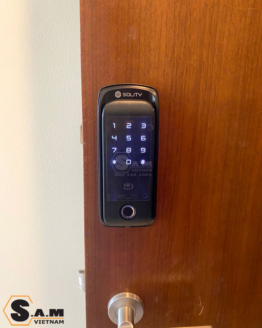 Khóa điện tử Solity GA-60B màu đen