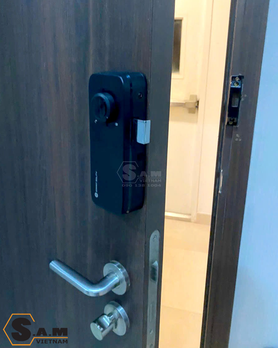 Khóa vân tay không tay cầm Solity GA-60B