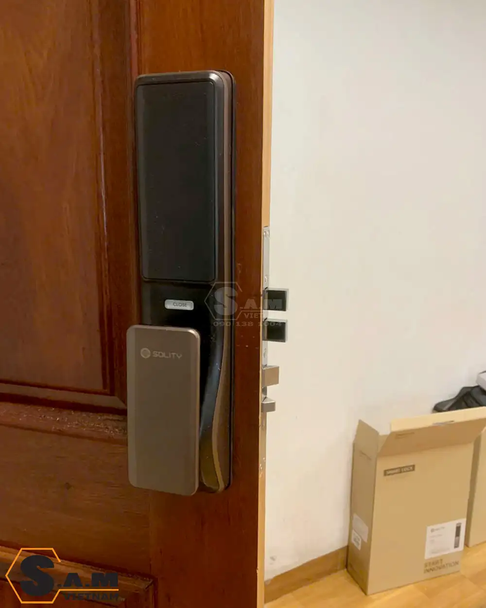 Lắp đặt khoá vân tay Solity GSP-2000BK BZ Lắp đặt khoá vân tay Solity GSP-2000BK BZ