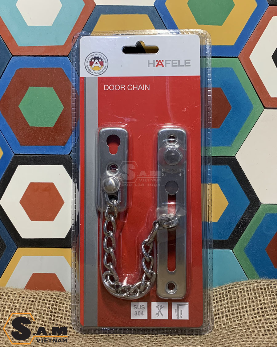 Chốt an toàn dạng xích Hafele 489.71.560