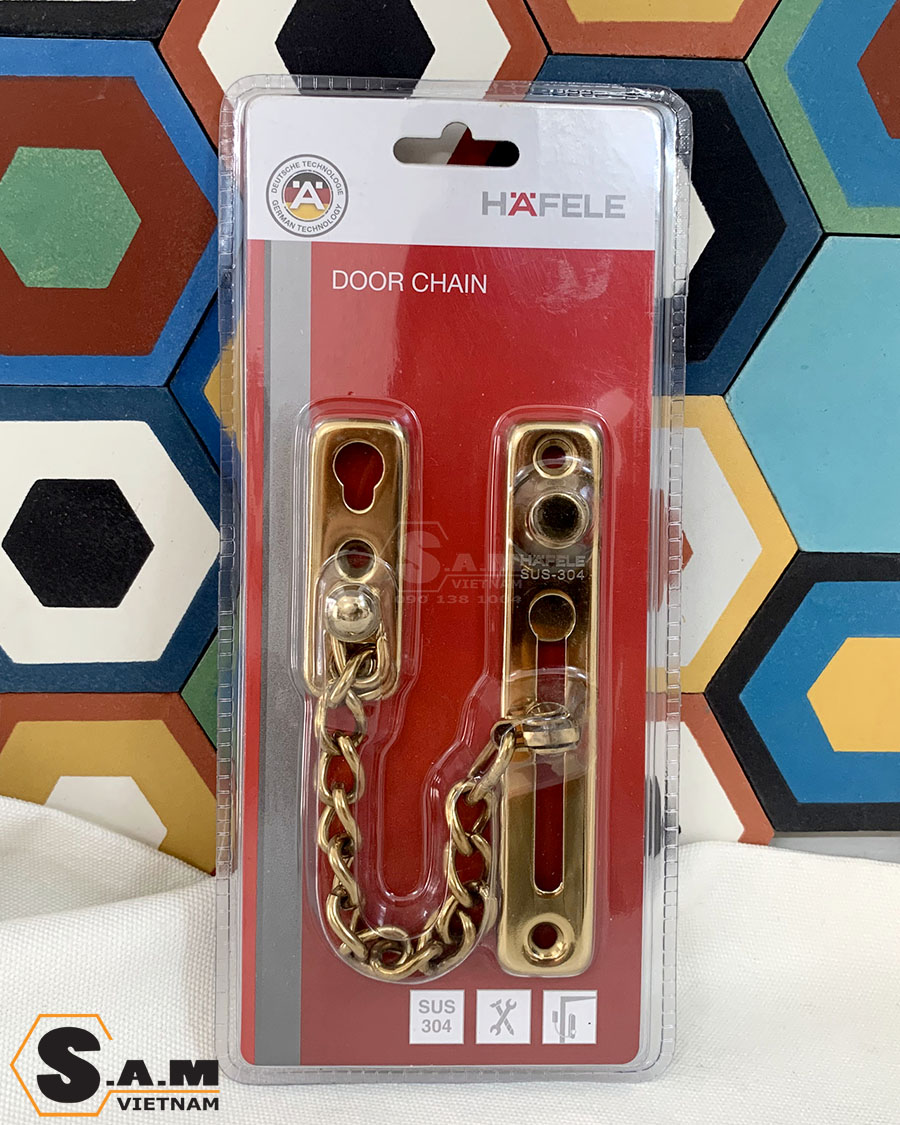 Chốt an toàn dạng xích Hafele 489.71.560