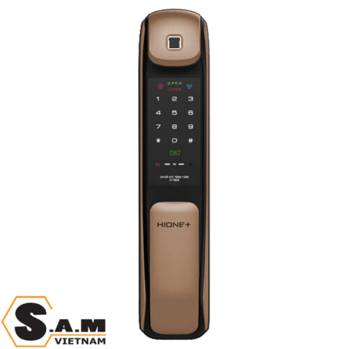 Khóa vân tay HIONE+ H-7890 Rose Gold