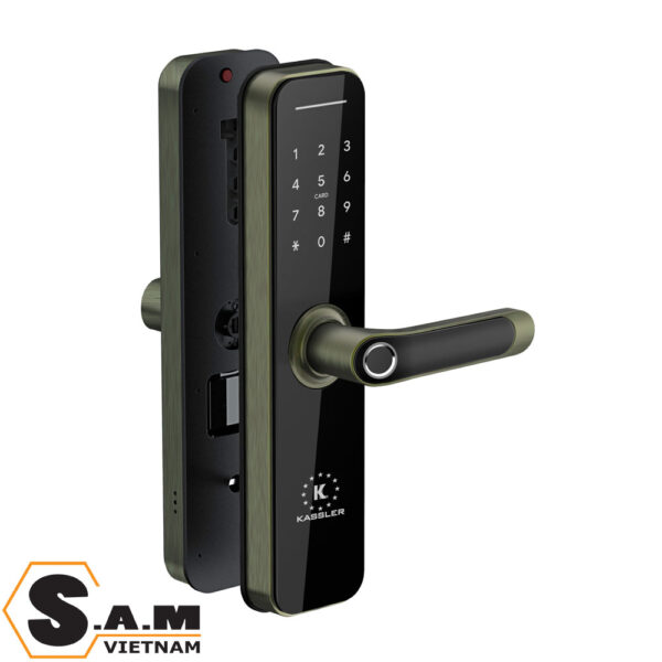 Khóa điện tử Kassler KL-668 APP Green Bronze
