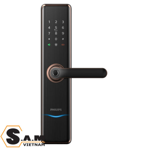 Khóa vân tay Philips 7300 copper