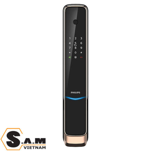 Khóa vân tay Philips 9300 vàng gold