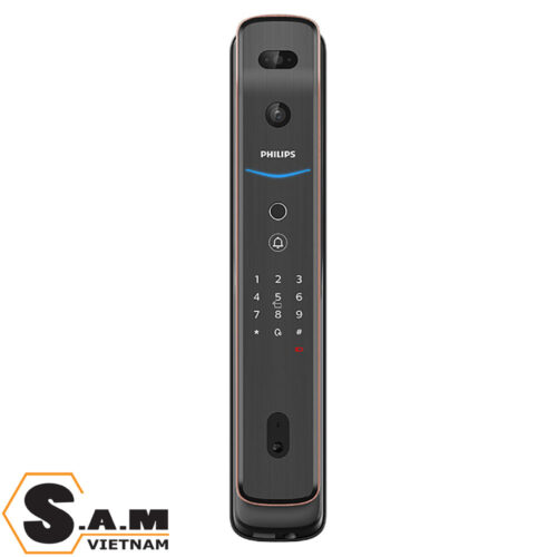 Khóa vân tay Philips DDL709-FVP copper