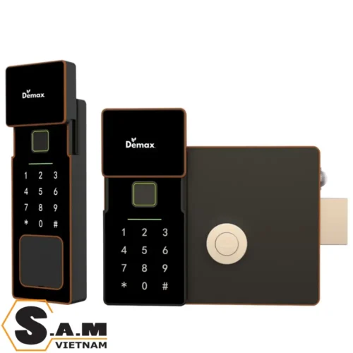 Khoá cổng vân tay Demax SL608 AC IP56