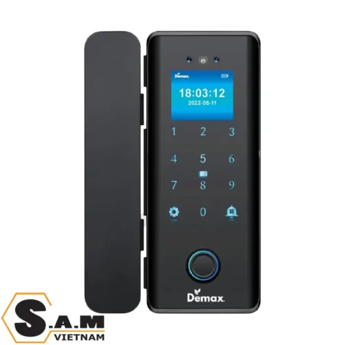 Khoá điện tử Face ID cửa kính Demax SL900 G-SD