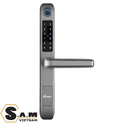 Khoá điện tử cửa nhôm Demax SL101 SV
