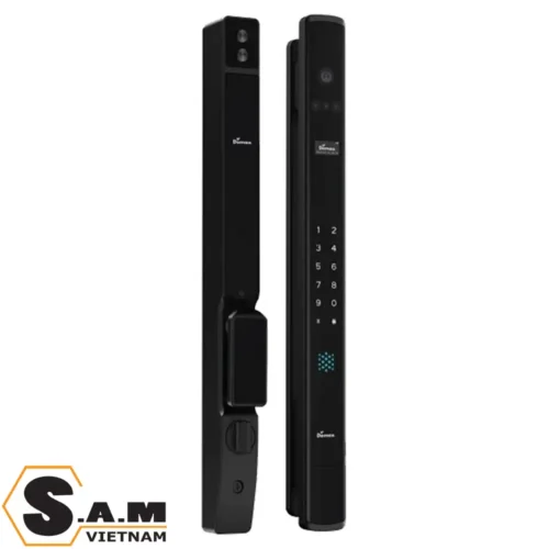 Khoá vân tay nhận diện khuôn mặt Demax SL909 BL CNC