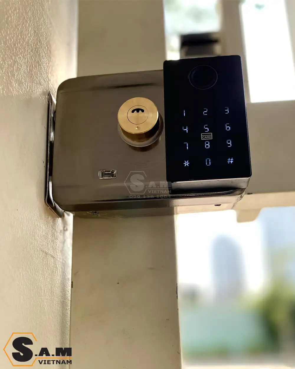 Khóa cổng vân tay Lizman LM L655