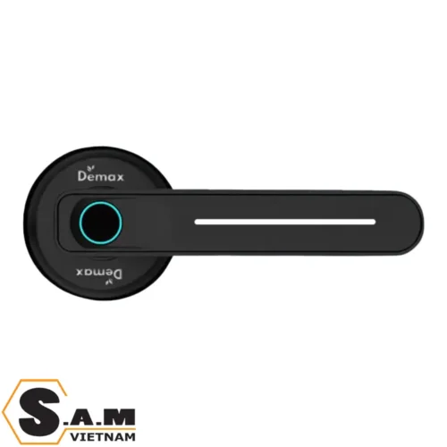 Khóa tròn gạt vân tay cửa phòng Demax SL108 BL