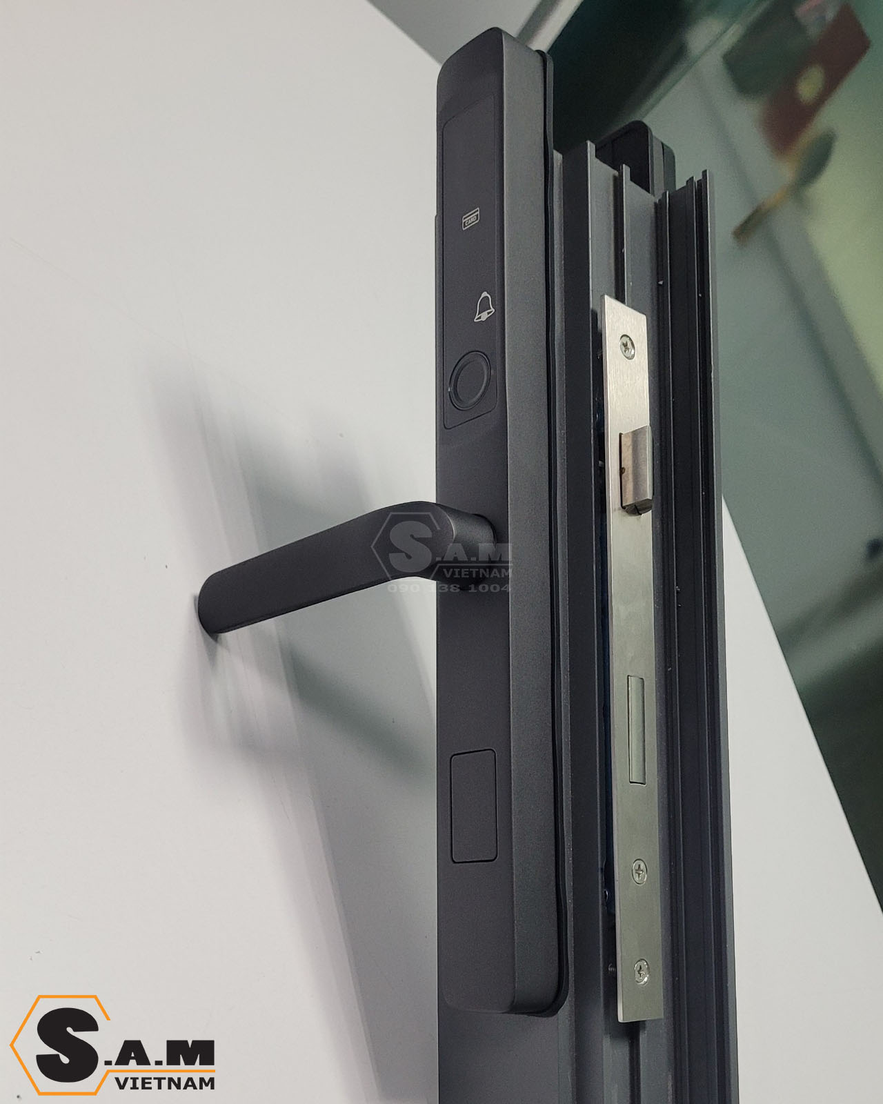 Khóa điện tử cửa nhôm Yale YDMA 100NP